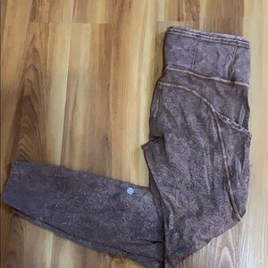 Lululemon Fast and Free tight 25”